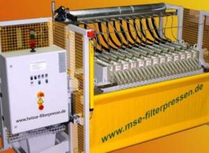 Hot filter press