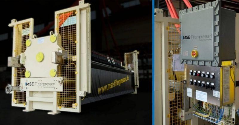Hot filter press