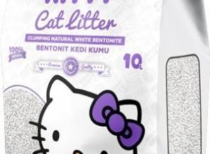 Hello Kitty Clumping Bentonite Cat Litter - Lavander