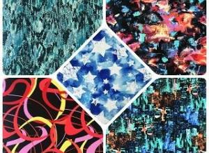 digital printed polyamide fabric