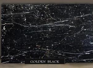 golden Black marble