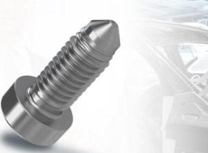 Screw for straight screw-in