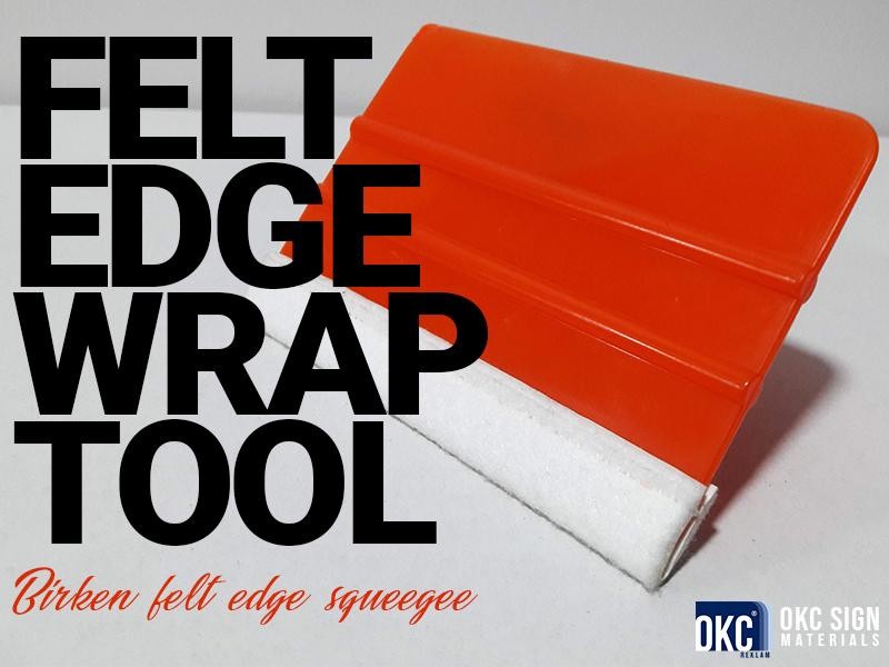 Merken block felt squeegee