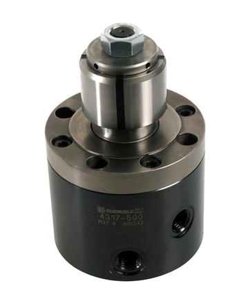 Bore clamp, double acting, pull-type