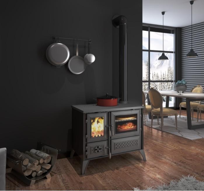 902 - FIREPLACE STOVE