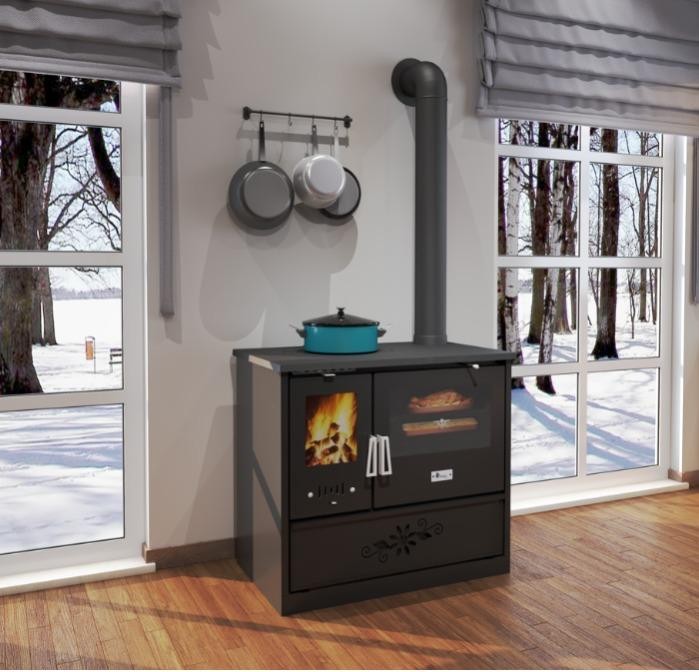 902 - FIREPLACE STOVE