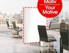  Sound absorbing room divider