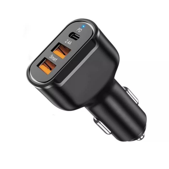 Multi Car Retractable Backseat 3 in 1 Phone Charging Station