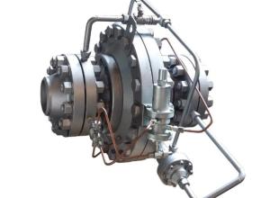 Gas pressure regulators with a heat generator type RDU-T