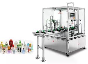 Puck System Cosmetic Filling Line and Capping Machine