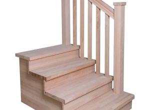 Oak and beech stairparts