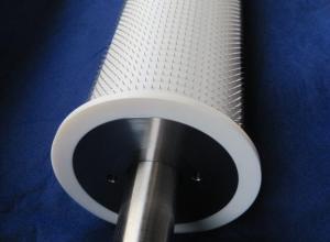 Plastic spiked rollers