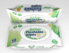 Flushable Wet Toilet Paper 40cts Moist Wipes 