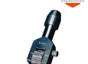 Manual stamping press