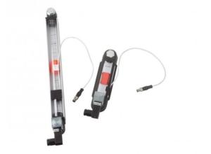 Oil level gauges with electronic level monitoring.