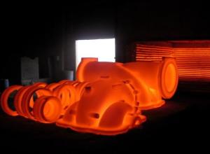 Casting Heat Treatment and Grinding