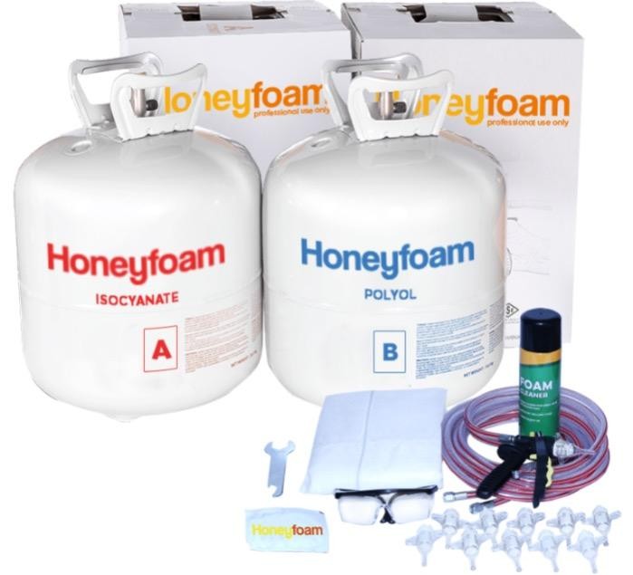HONEYFOAM 200 SPRAY POLYURETHANE KIT
