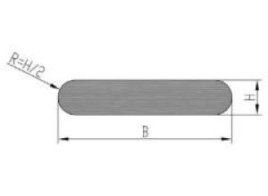 Flat Bar With Radius