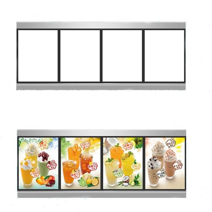 Wall Mounted Lightboxes Display