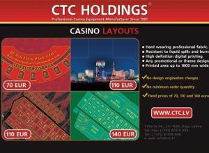 Gaming table layouts
