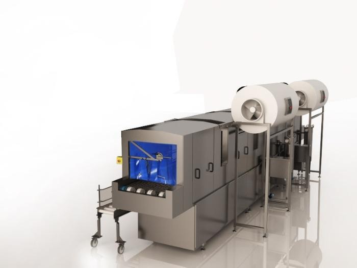 WASHING MACHINE FOR COMPONENTS TOP LOADER