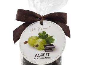 Gooseberries in dark chocolate 100g