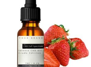 Full spectrum cbd oil 30% Strawberry flavor