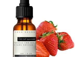 Full spectrum cbd oil 20% Strawberry flavor