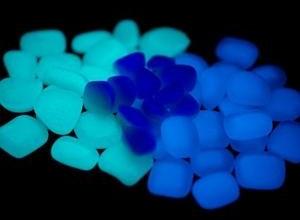 Photoluminescent Glass Pebbles