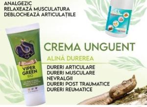 Gel with Viper venom for pain relief, cosmetics