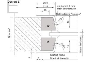 Aluminium Porthole Design E