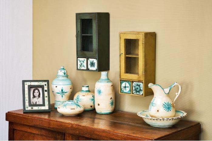 COLLAGE CERAMIC WALL PANEL SQUARE