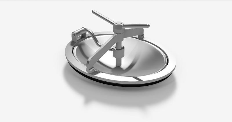 ROUND PRESSURE MANHOLE - retention free