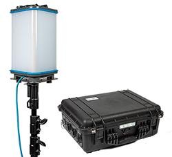 Versatile battery-powered lighting system