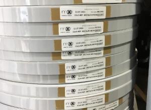 PVC EDGE TAPE BAND METALIC KROM