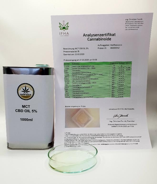 Hemp CBD oil 15% 1 liter