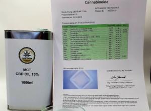 MCT CBD oil 10% 1 liter