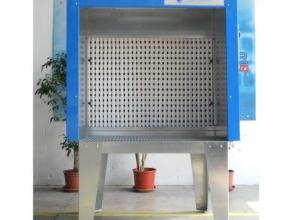 Platform type painting booth