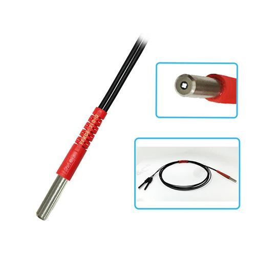 Coaxial reflective optical fiber