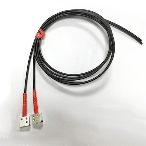 Coaxial reflective optical fiber
