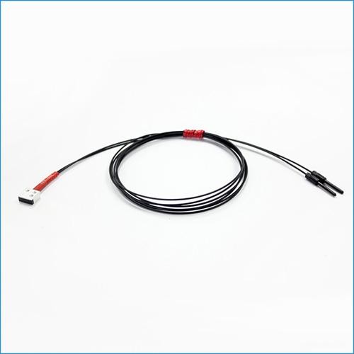 Coaxial reflective optical fiber