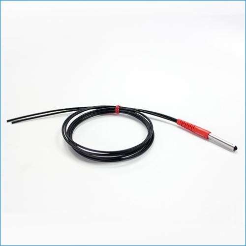 Coaxial reflective optical fiber