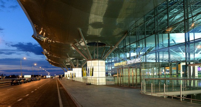 Verkauf eines Mietvertrags am internationalen Flughafen Boryspil