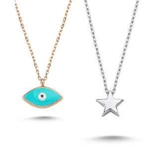 Plain Sterling Silver Necklaces 