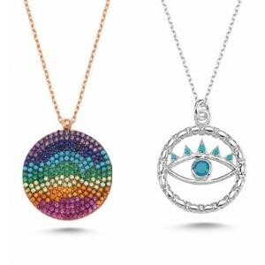 Plain Sterling Silver Necklaces 