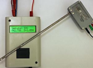 Acid density sensor 