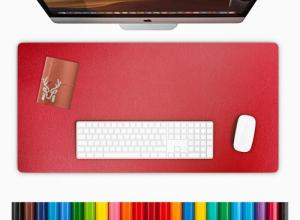 Hodica Lindos - PU Leather Desk Mat for Desktop and Office