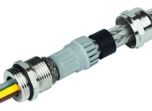 PERFECT EMC-cable gland brass metric