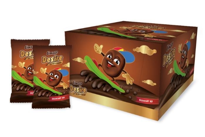 Linzer Cake Bar with Cocoa Cream (60g)