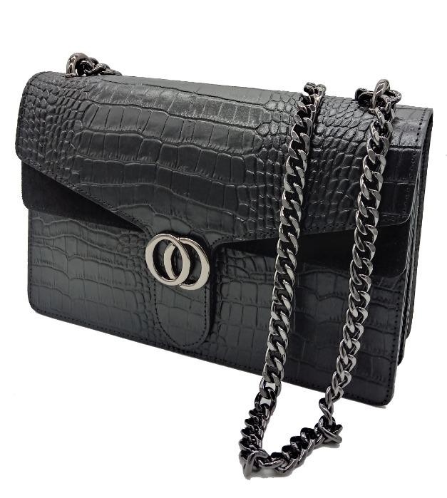 Genuine Leather handbag made in Italy